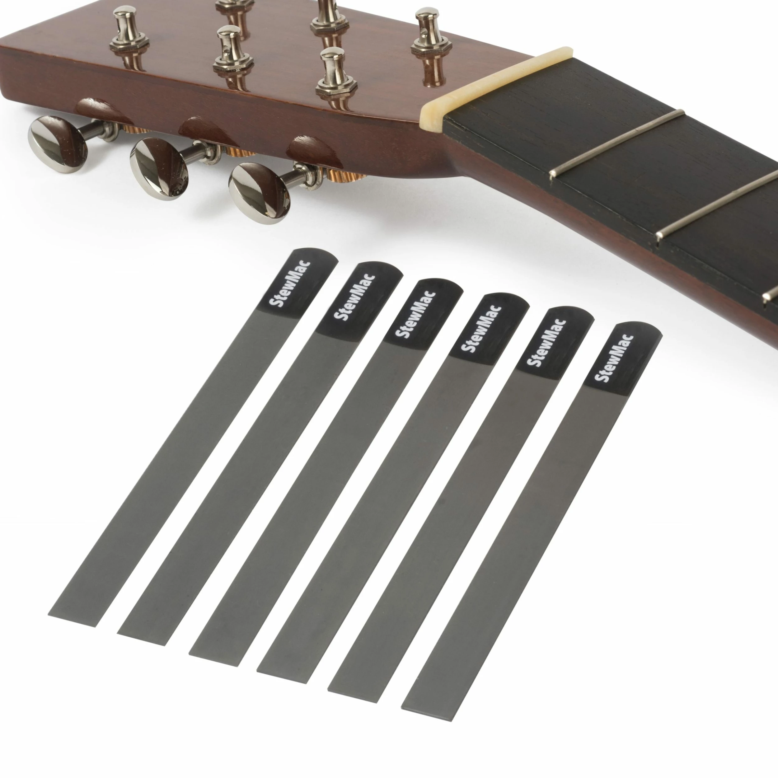 Gauged Nut Slotting File Set For Acoustic Guitar - StewMac