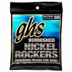 GHS Burnished Nickel Rockers Electric Guitar Strings - StewMac