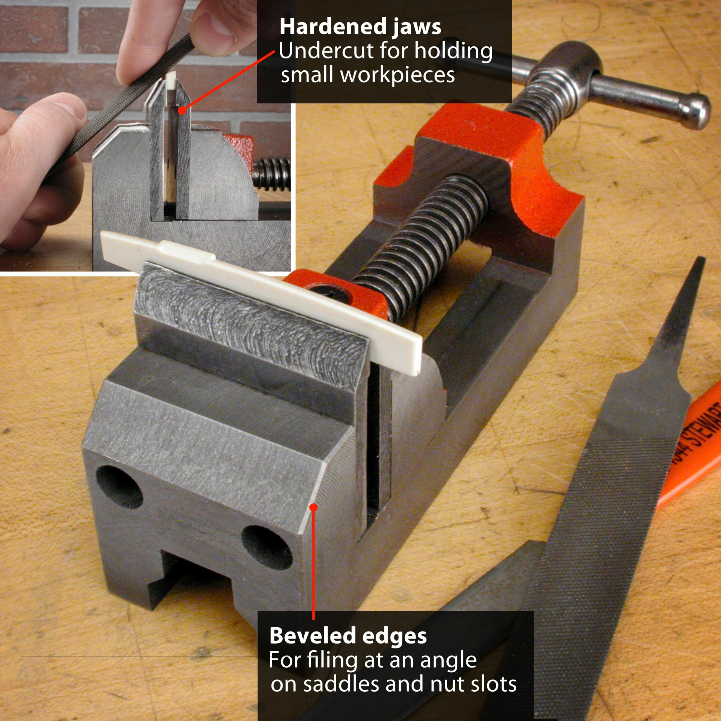 Nut And Saddle Vise - StewMac - Image 3