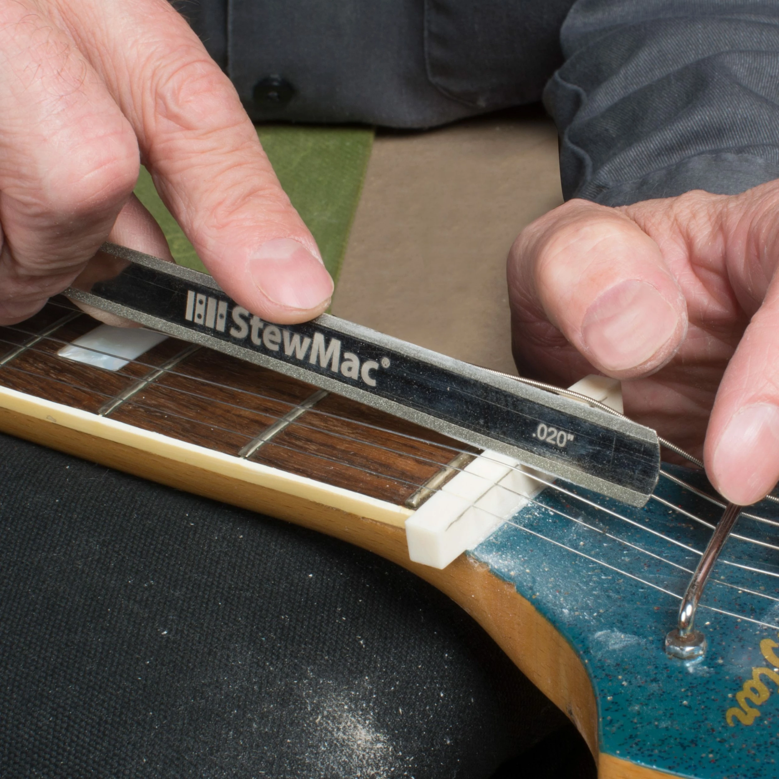 Gauged DiamondCut™ Nut Slotting File Set For Electric Guitar - StewMac - Image 3