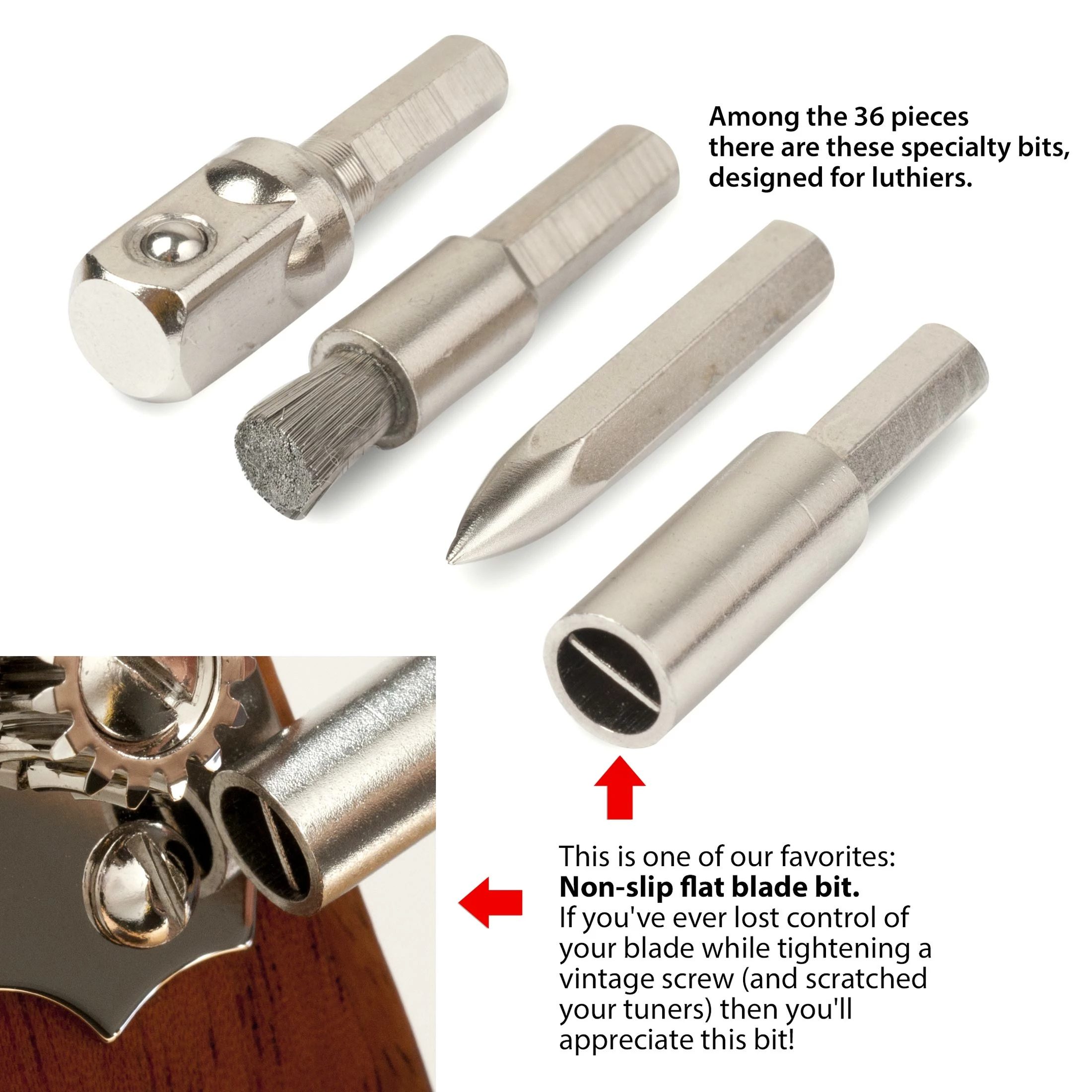 Guitar Tech Screwdriver Set - StewMac - Image 4