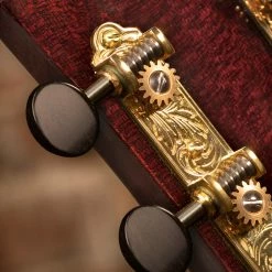 Waverly 3-On-Plate Guitar Tuners With Ebony Knobs For Solid Pegheads - StewMac