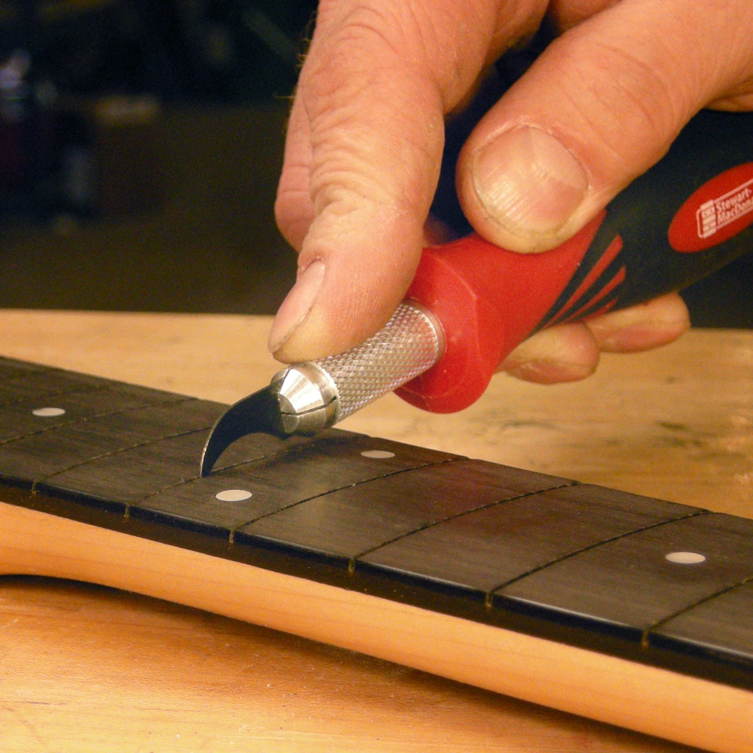 Refret Saw And Fret Slot Cleaning Tool Set - StewMac - Image 2