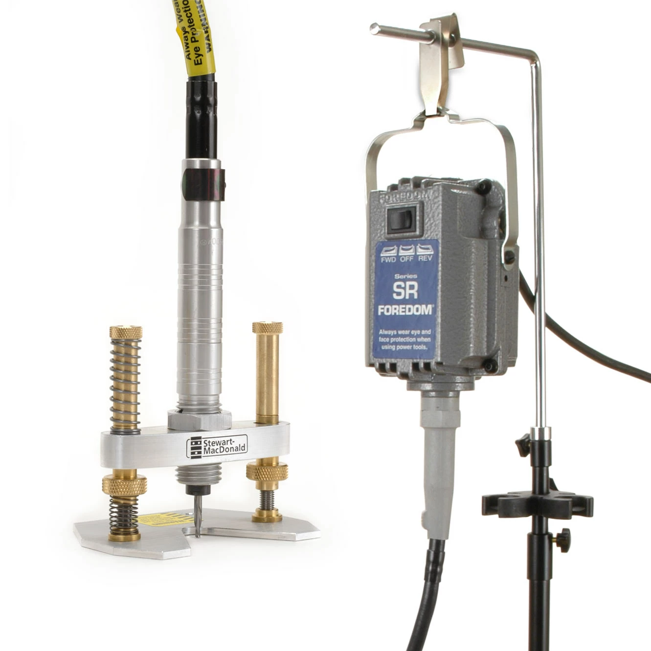 Foredom Power Tool With Precision Router Base Set, Domestic - StewMac