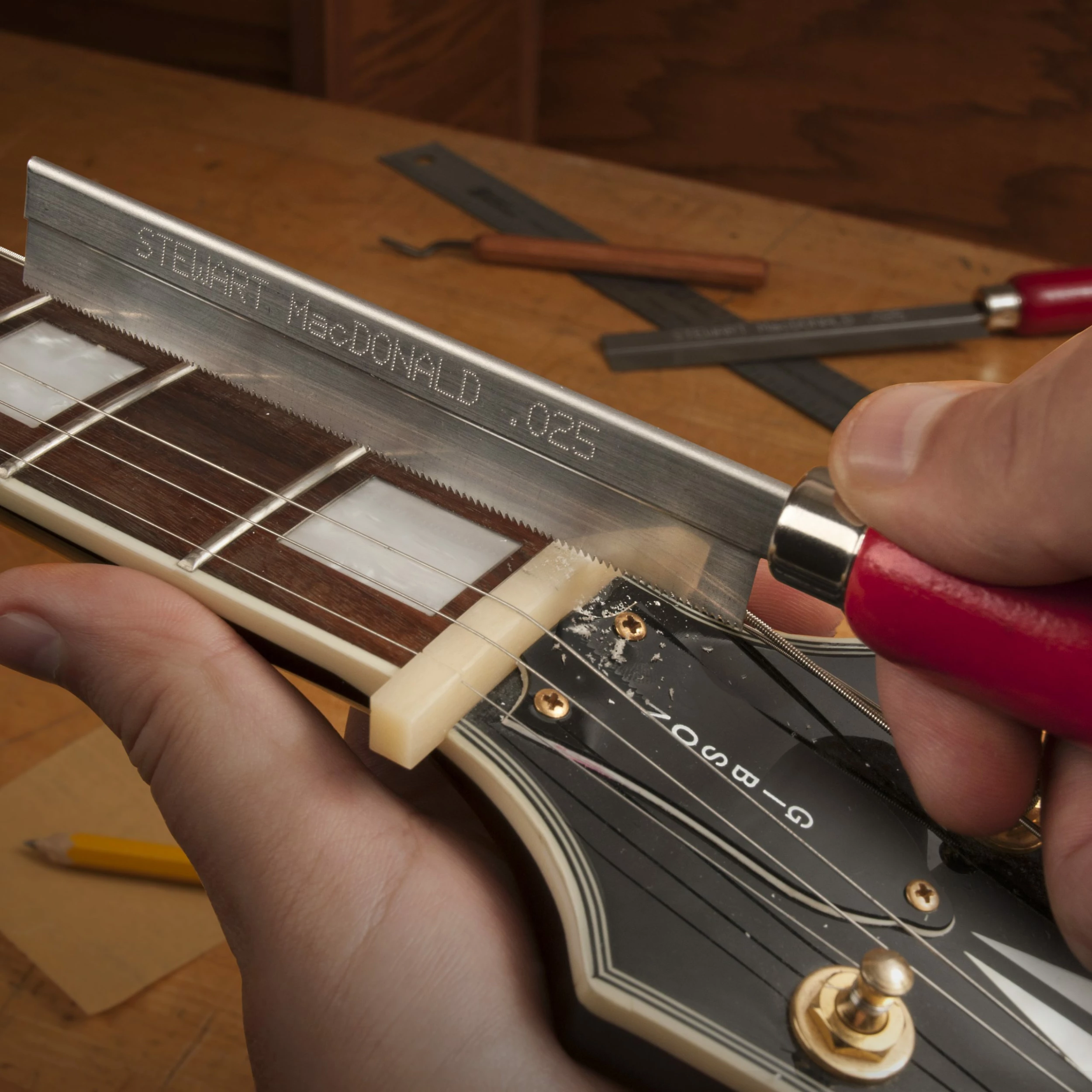 Nut + Saddle Making Tool Set - StewMac - Image 2