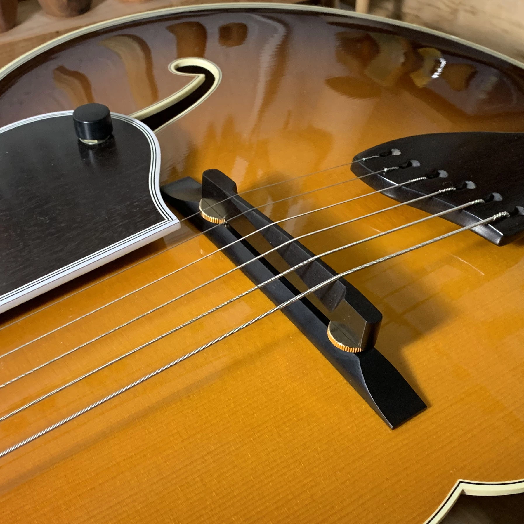 Benedetto Archtop Guitar Bridge - StewMac - Image 2